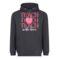 Teach With Love Heavyweight Hoodie | Teevron