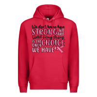 Cardinal breast cancer malia Premium Hoodie - MaliasSmallBusiness