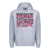 Heather Grey breast cancer malia Premium Hoodie - MaliasSmallBusiness