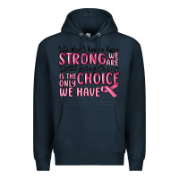 Navy breast cancer malia Premium Hoodie - MaliasSmallBusiness