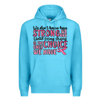 Ocean Blue breast cancer malia Premium Hoodie - MaliasSmallBusiness