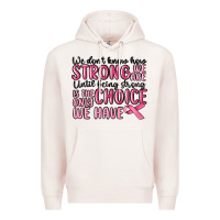 Pale Pink breast cancer malia Premium Hoodie - MaliasSmallBusiness