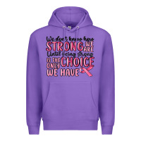 Purple breast cancer malia Premium Hoodie - MaliasSmallBusiness