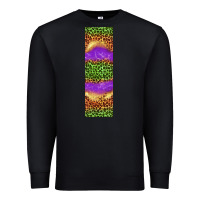 Black halloween leopard Premium Sweatshirt - BundleAndBundleShop