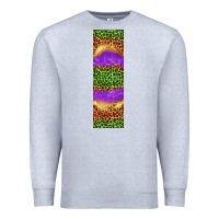 Heather Grey halloween leopard Premium Sweatshirt - BundleAndBundleShop
