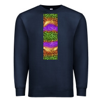 Navy halloween leopard Premium Sweatshirt - BundleAndBundleShop