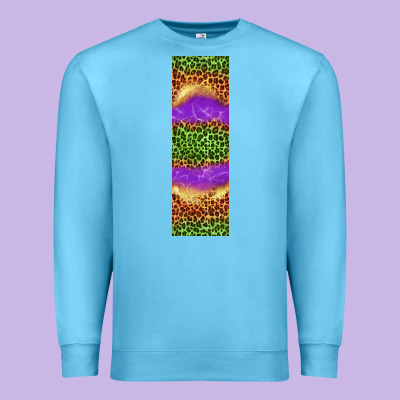 Halloween Leopard Premium Sweatshirt Designed By Bundleandbundleshop