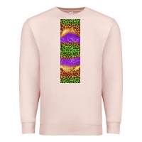 Pale Pink halloween leopard Premium Sweatshirt - BundleAndBundleShop