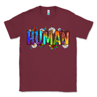 Burgundy human Classic Tee - Zillion Design Studio