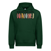 Forest Green my favorite people call me nanny Urban Hoodie - MaliasSmallBusiness