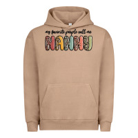 Pigment Burro my favorite people call me nanny Urban Hoodie - MaliasSmallBusiness