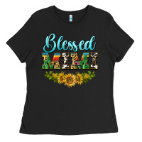 Black blessed mimi Ladies Tee - BarkalooDesign