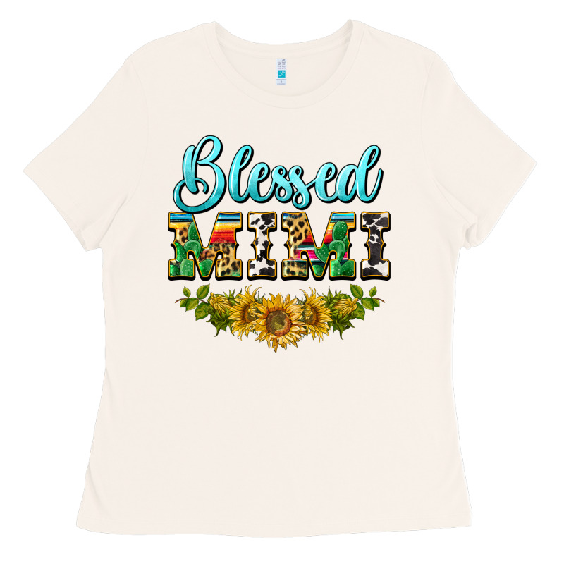 Blessed Mimi Ladies Tee by BarkalooDesign | Teevron