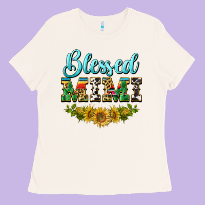 Blessed Mimi Ladies Tee Designed By Barkaloodesign