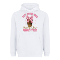 White over caffeinated moms club Heavyweight Hoodie - JahusDesignShop