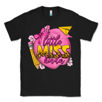 Black little miss kinder Classic Tee - texasbilliewilder