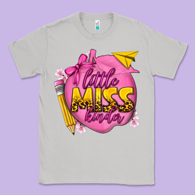 Little Miss Kinder Classic Tee Designed By Texasbilliewilder