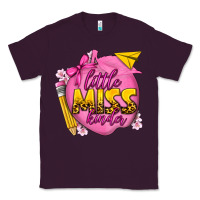 Plum little miss kinder Classic Tee - texasbilliewilder