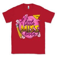 Red little miss kinder Classic Tee - texasbilliewilder