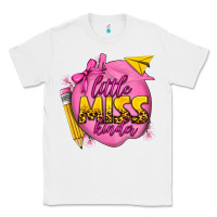 White little miss kinder Classic Tee - texasbilliewilder