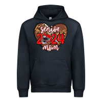 Navy senior 2024 mom football Urban Hoodie - MaliasSmallBusiness