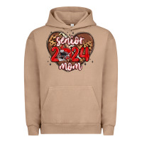 Pigment Burro senior 2024 mom football Urban Hoodie - MaliasSmallBusiness