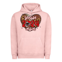 Pigment Salmon senior 2024 mom football Urban Hoodie - MaliasSmallBusiness