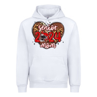 White senior 2024 mom football Urban Hoodie - MaliasSmallBusiness