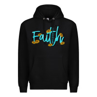 Black faith Premium Hoodie - MaliasSmallBusiness
