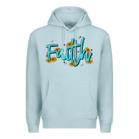 Blue Mist faith Premium Hoodie - MaliasSmallBusiness