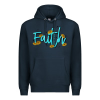Navy faith Premium Hoodie - MaliasSmallBusiness