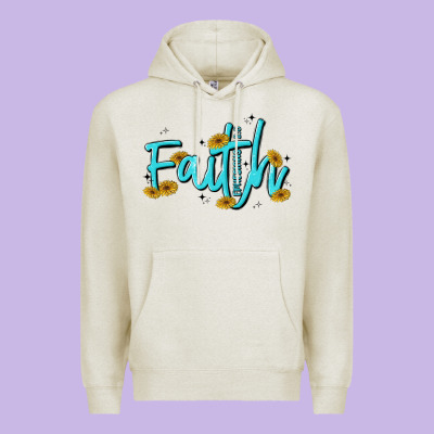 Faith Premium Hoodie Designed By Maliassmallbusiness