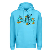 Ocean Blue faith Premium Hoodie - MaliasSmallBusiness