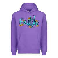 Purple faith Premium Hoodie - MaliasSmallBusiness