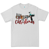 Dove Grey keep christ in christmas Premium Tee - CowhideDigitalArt