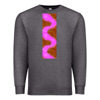 Charcoal Heather halloween pink pen wraps Premium Sweatshirt - BundleAndBundleShop