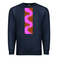 Navy halloween pink pen wraps Premium Sweatshirt - BundleAndBundleShop