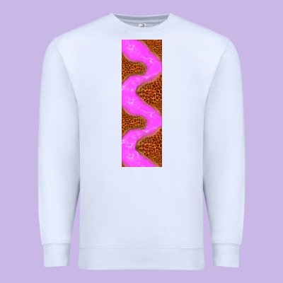 Halloween Pink Pen Wraps Premium Sweatshirt Designed By Bundleandbundleshop