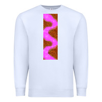 White halloween pink pen wraps Premium Sweatshirt - BundleAndBundleShop