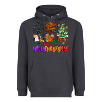 Smoke happy hallothanksmas trees Heavyweight Hoodie - AdoDesignShop