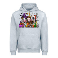 Heather Grey Happy Hallothanksmas heifers Urban Hoodie - NancyCooperArtShop