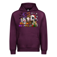 Mauve Wine Happy Hallothanksmas heifers Urban Hoodie - NancyCooperArtShop