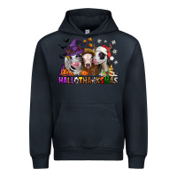 Navy Happy Hallothanksmas heifers Urban Hoodie - NancyCooperArtShop