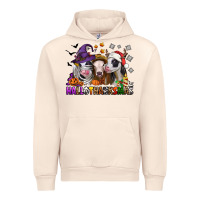 Sandshell Happy Hallothanksmas heifers Urban Hoodie - NancyCooperArtShop
