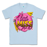 Dusty Blue little miss pre k Classic Tee - texasbilliewilder