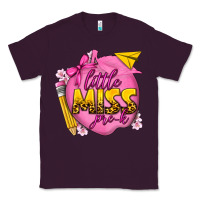 Plum little miss pre k Classic Tee - texasbilliewilder