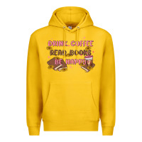 Lemon drink coffee read books be happy Premium Hoodie - MaliasSmallBusiness