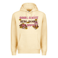 Pina Colada drink coffee read books be happy Premium Hoodie - MaliasSmallBusiness