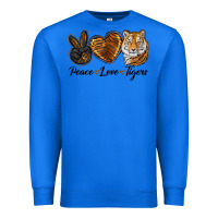 True Royal peace love tigers head Premium Sweatshirt - JahusDesignShop