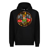 Black race coasters Premium Hoodie - AdoDesignShop